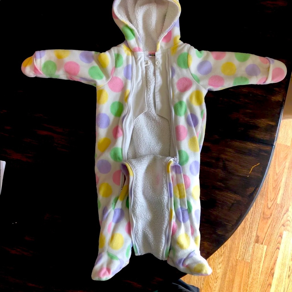 Baby Girl Pram/Snowsuit